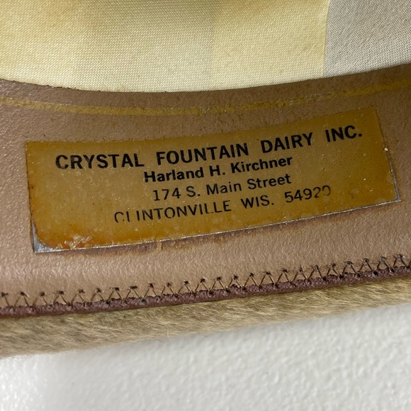 Stetson Imperial Caribou Fur Custom Vintage Handmade Real Fur Stetson Cowboy Hat - Picture 4 of 16